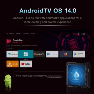 Android TV Box H96 4K 2GB+16GB