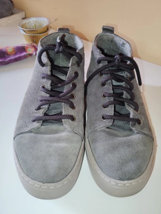 Botines Grises Talla 39 Nature world