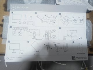 Monitor Dell P2419H Negro