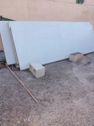 Chapas sándwich panel