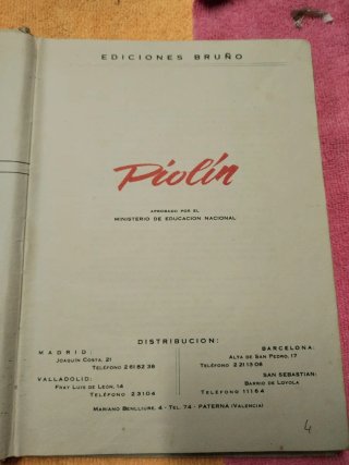 Libro lectura escolar primaria Piolin