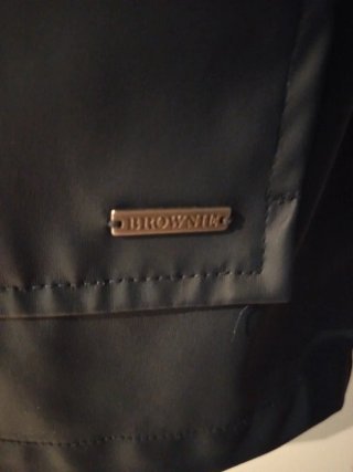 Impermeable Brownie Negro Talla M