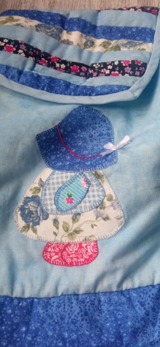 Bolso de tela artesanal