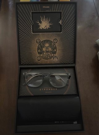 Gafas Franklin Saros Negro/Dorado