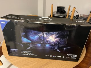 Monitor Gaming Curvo AOC C24G1 24" 144Hz