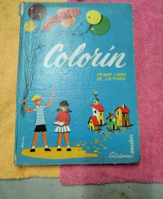 libro escolar de lectura de primaria Colorin
