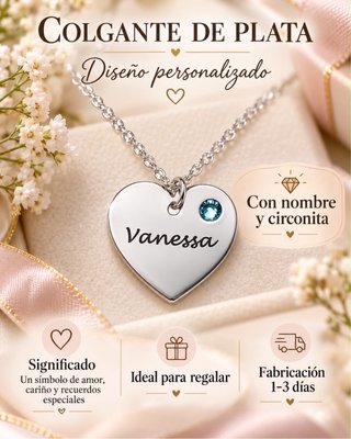 Colgante de Plata Personalizado