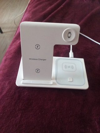Cargador Inalámbrico 3 en 1