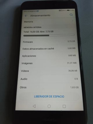 Huawei P8 Lite Negro