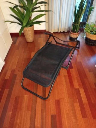 Hamaca de terraza negra