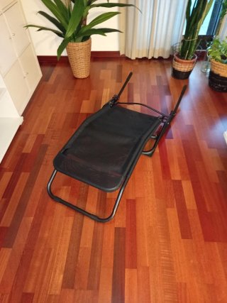 Hamaca de terraza negra