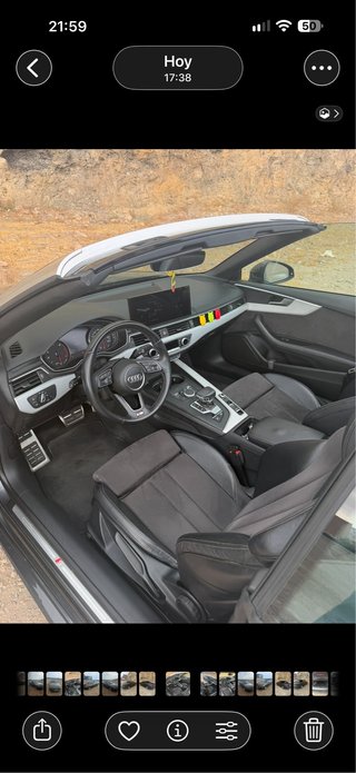 AUDI A 5 4.0 tfsi MHEV ( semi hibrido )