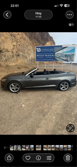 AUDI A 5 4.0 tfsi MHEV ( semi hibrido )