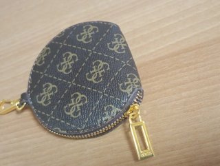 Monedero Guess Marrón y Dorado