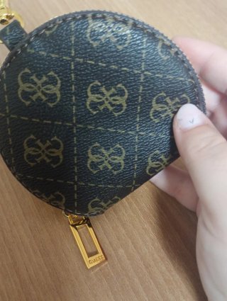 Monedero Guess Marrón y Dorado