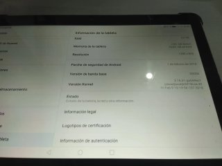 Tablet Huawei MediaPad Negra