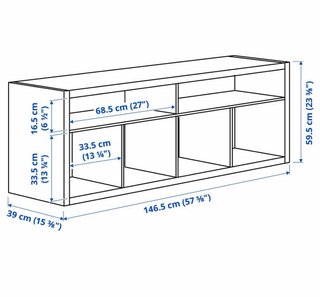 Mueble de TV de madera