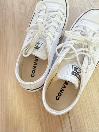 CONVERSE CHUCK TAYLOR ALL STAR LIFT leather