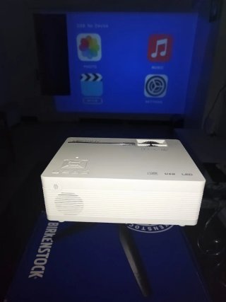 Mini proyector Merisny blanco