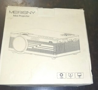 Mini proyector Merisny blanco