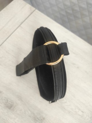 Bolsito de Terciopelo Negro