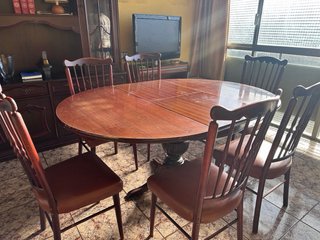 Mesa de Comedor Extensible y 4 sillas perfect estd