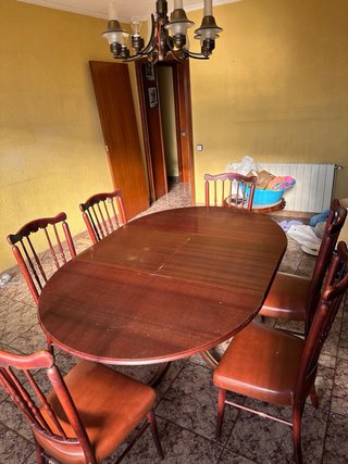 Mesa de Comedor Extensible y 4 sillas perfect estd