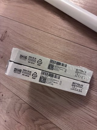 Barra cortina 210-385 cm + 2 soportes