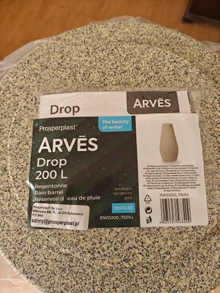 Depósito de agua de lluvia Arves 200L