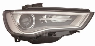 Faro IZQUIERDO O DERECHO Electrico Con Motor (Interior Gris) (D3S/Led) para Audi A3 2012