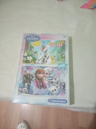 Puzzle Frozen Clementoni 2x60 piezas