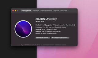 MacBook Pro 13 2016 Touch Bar i5 16GB 256GB