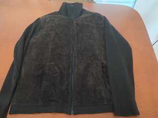 Chaqueta de hombre combinada