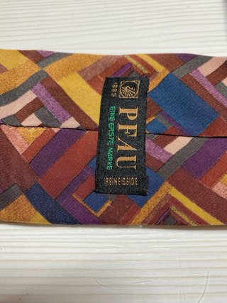 Corbata PFAU Multicolor de Seda