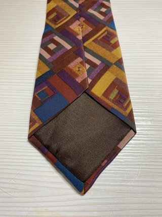 Corbata PFAU Multicolor de Seda