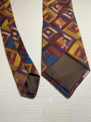 Corbata PFAU Multicolor de Seda