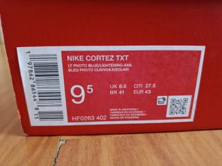 Nike Cortez Azul y Amarillo