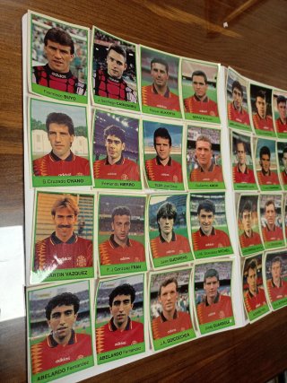 Lote 32 Cromos bollycao España Mundial USA 94