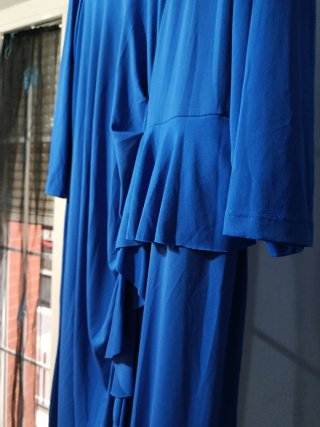 Vestido azul talla 52