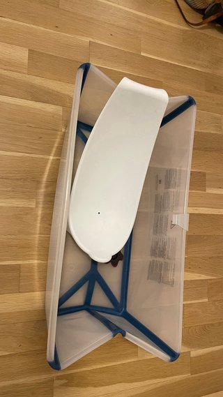 Bañera Stokke plegable + hamaca