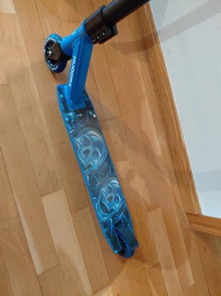 Patín Scooter Hudora XQ-12 Azul