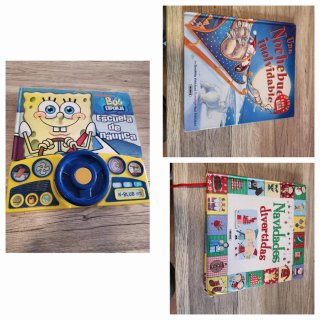 Libros infantiles Bob esponja y Navidad