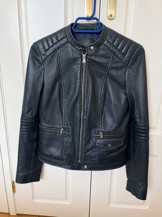 Chaqueta de cuero original Massimo Dutti