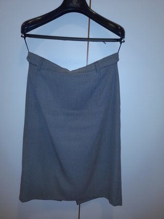 Tailleur vintage Fellini M grigio/bianco