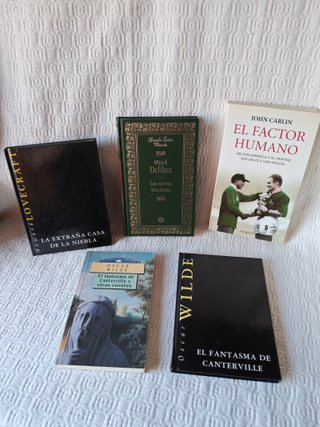 Libros clásicos novelas terror Delibes Lovecraft