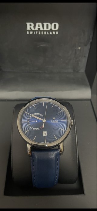 Reloj Rado Esfera Azul Correa Azul