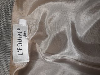 Tailleur vintage grigio L'EQUIPE M