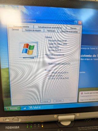 Portátil Toshiba Portégé M200
