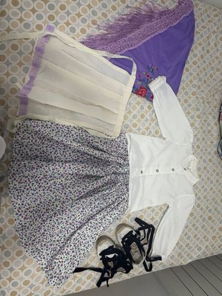 Traje de baturra para niña