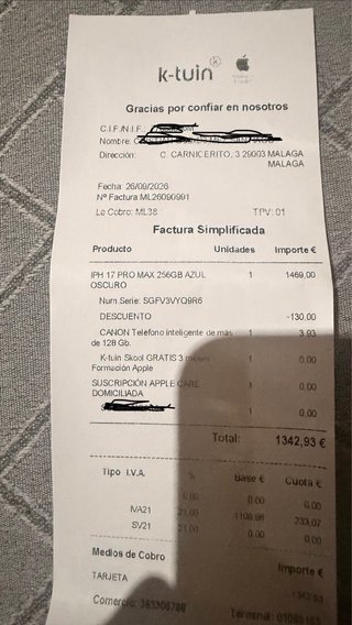 iPhone 17 Pro Max 256GB Azul Marino